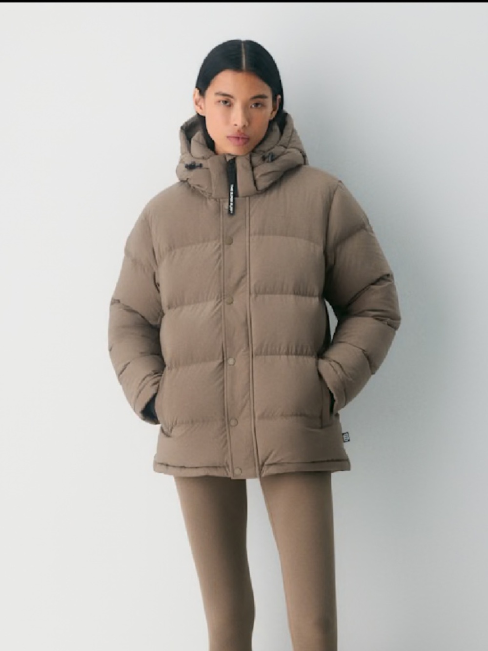 Aritzia Super Puff Original cliMATTE Taupe Puffer Jacket XS